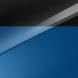 Blueflame Metallic mit Kontrastfarbe Schwarz