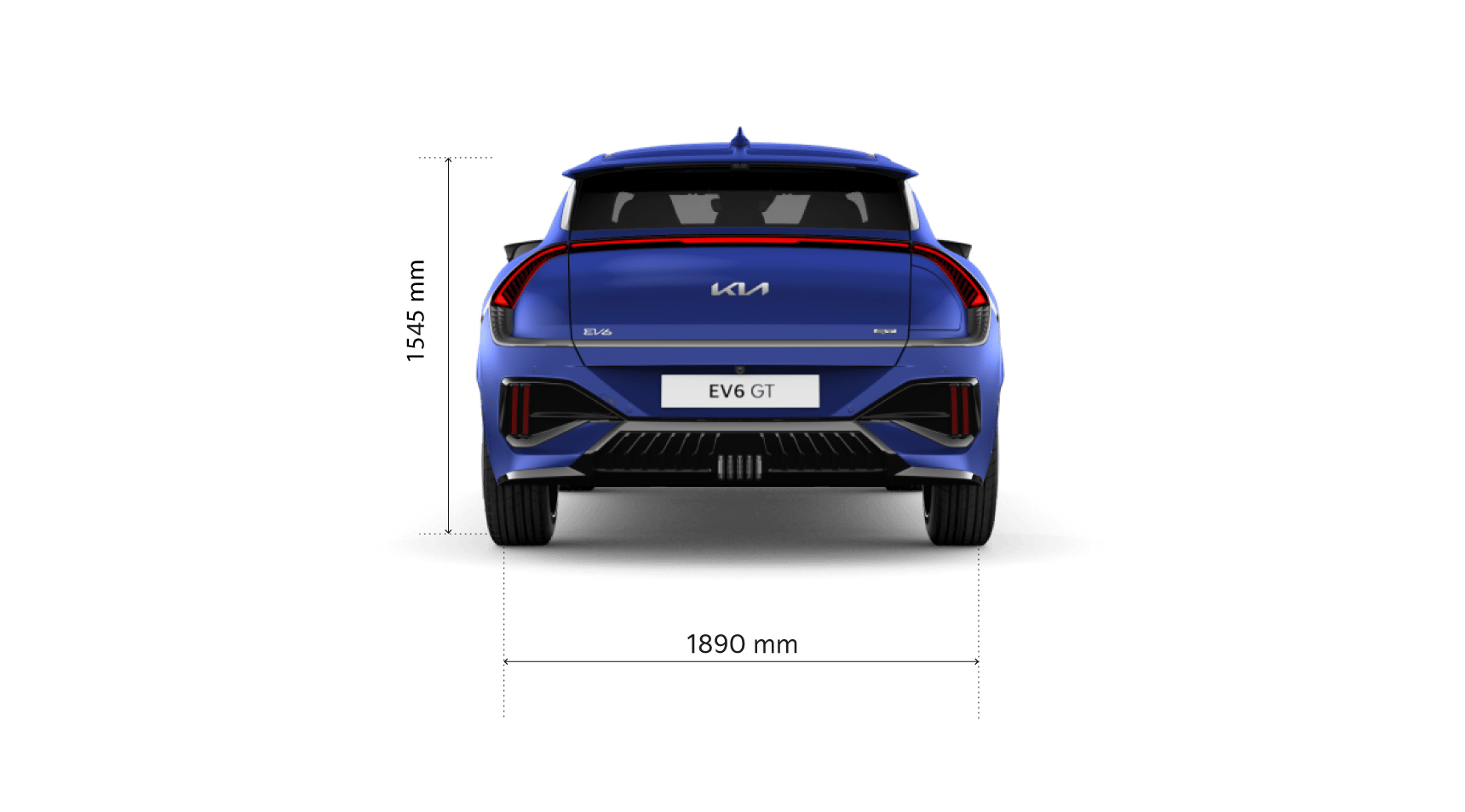 Kia EV6 GT Heckansicht