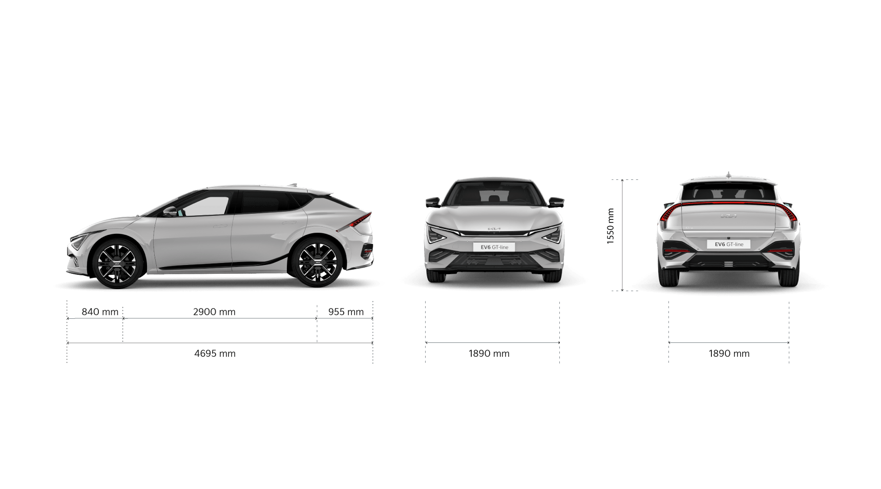 Kia EV6 alle Ansichten