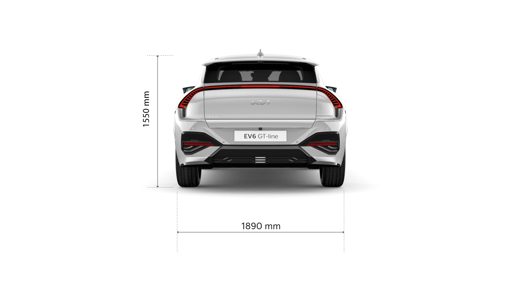 Kia EV6 Heckansicht